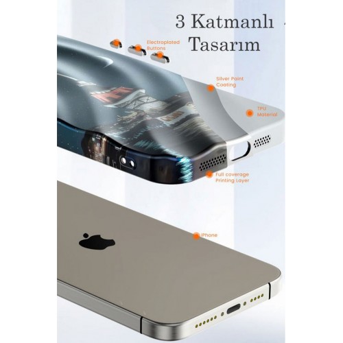 Newface iPhone 15 Kılıf Crew Desenli Kapak - Köpek Newface iPhone 15 Kılıf Crew Desenli Kapak - Köpek