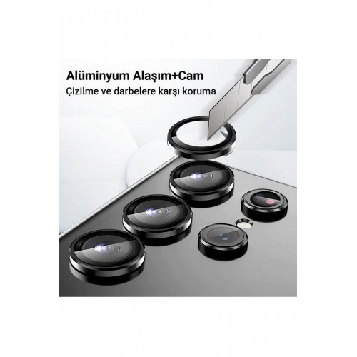 Newface Samsung Galaxy A34 5G Valdez Metal Kamera Lens - Siyah Newface Samsung Galaxy A34 5G Valdez Metal Kamera Lens - Siyah