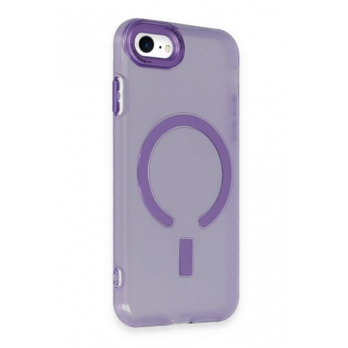 Newface iPhone SE 2020 Kılıf Troy Magsafe Kapak - Mor Newface iPhone SE 2020 Kılıf Troy Magsafe Kapak - Mor