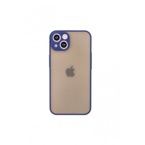 Newface iPhone 13 Mini Kılıf Montreal Silikon Kapak - Lacivert Newface iPhone 13 Mini Kılıf Montreal Silikon Kapak - Lacivert