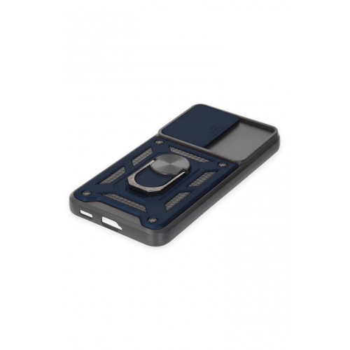 Newface Samsung Galaxy S22 Kılıf Pars Lens Yüzüklü Silikon - Lacivert Newface Samsung Galaxy S22 Kılıf Pars Lens Yüzüklü Silikon - Lacivert