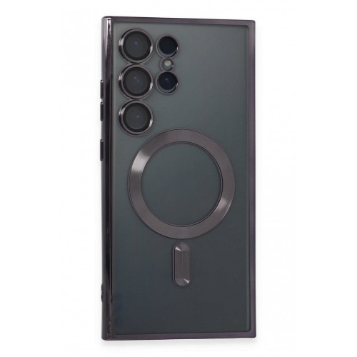 Newface Samsung Galaxy S24 Ultra Kılıf Kross Magneticsafe Kapak - Mor Newface Samsung Galaxy S24 Ultra Kılıf Kross Magneticsafe Kapak - Mor