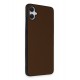 Newface Samsung Galaxy A05 Kılıf Taft Kapak - Kahverengi Newface Samsung Galaxy A05 Kılıf Taft Kapak - Kahverengi