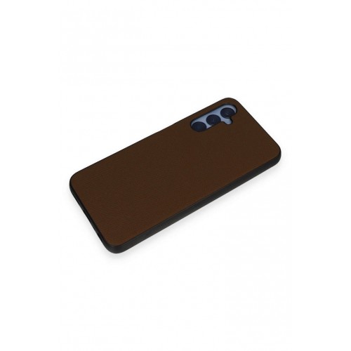 Newface Samsung Galaxy A05S Kılıf Taft Kapak - Kahverengi Newface Samsung Galaxy A05S Kılıf Taft Kapak - Kahverengi
