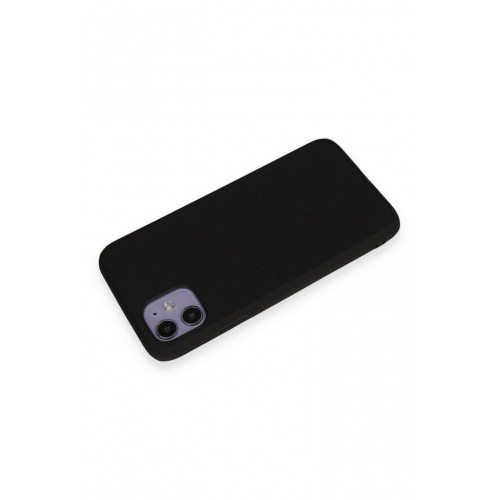 Newface iPhone 11 Kılıf Taft Kapak - Siyah Newface iPhone 11 Kılıf Taft Kapak - Siyah