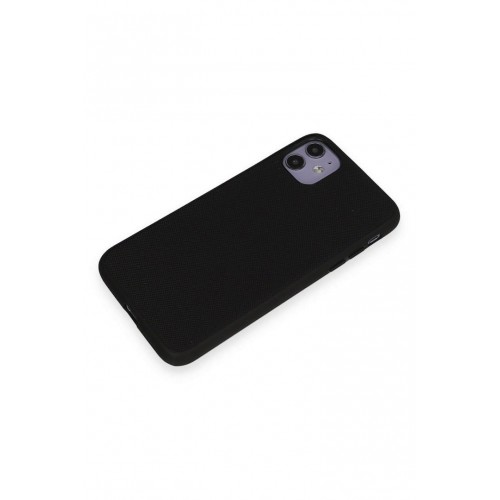 Newface iPhone 11 Kılıf Taft Kapak - Siyah Newface iPhone 11 Kılıf Taft Kapak - Siyah