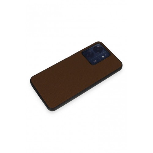 Newface Xiaomi Redmi 13C Kılıf Taft Kapak - Kahverengi Newface Xiaomi Redmi 13C Kılıf Taft Kapak - Kahverengi