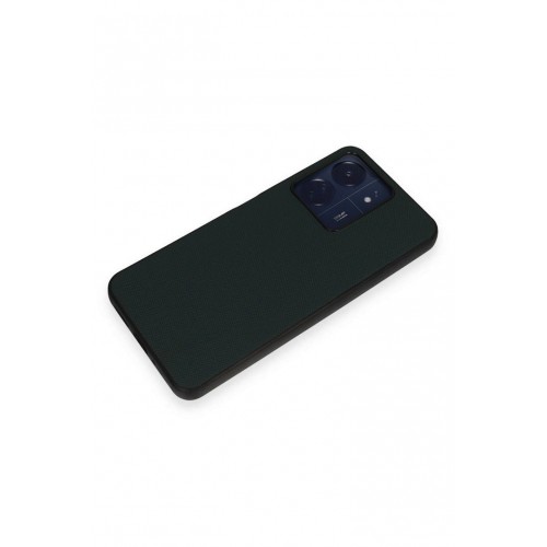 Newface Xiaomi Redmi 13C Kılıf Taft Kapak - Koyu Yeşil Newface Xiaomi Redmi 13C Kılıf Taft Kapak - Koyu Yeşil