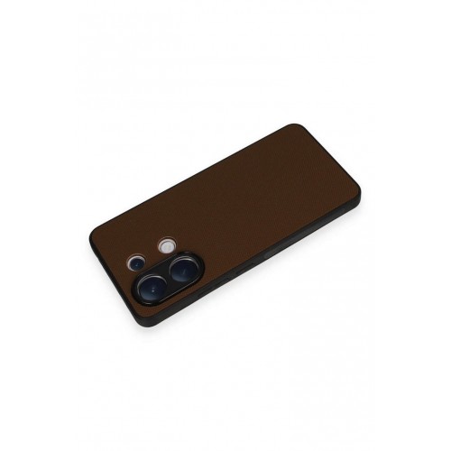 Newface Xiaomi Redmi Note 13 Kılıf Taft Kapak - Kahverengi Newface Xiaomi Redmi Note 13 Kılıf Taft Kapak - Kahverengi