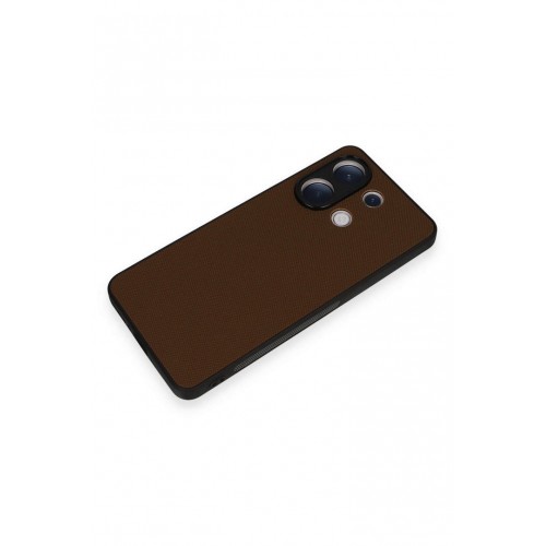 Newface Xiaomi Redmi Note 13 Kılıf Taft Kapak - Kahverengi Newface Xiaomi Redmi Note 13 Kılıf Taft Kapak - Kahverengi