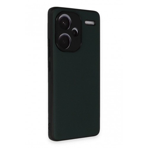 Newface Xiaomi Redmi Note 13 Pro Plus Kılıf Taft Kapak - Koyu Yeşil Newface Xiaomi Redmi Note 13 Pro Plus Kılıf Taft Kapak - Koyu Yeşil