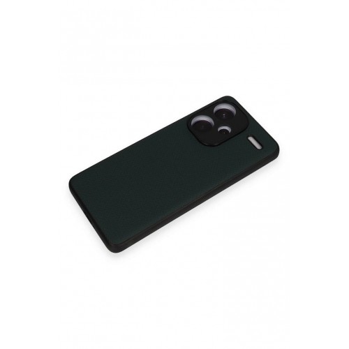 Newface Xiaomi Redmi Note 13 Pro Plus Kılıf Taft Kapak - Koyu Yeşil Newface Xiaomi Redmi Note 13 Pro Plus Kılıf Taft Kapak - Koyu Yeşil