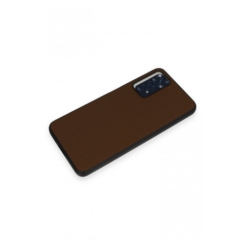 Newface Xiaomi Redmi Note 11 Pro Kılıf Taft Kapak - Kahverengi Newface Xiaomi Redmi Note 11 Pro Kılıf Taft Kapak - Kahverengi