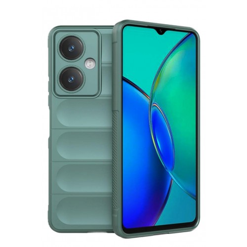 Newface Vivo Y27 Kılıf Optimum Silikon - Koyu Yeşil Newface Vivo Y27 Kılıf Optimum Silikon - Koyu Yeşil