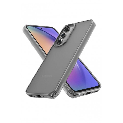 Newface Samsung Galaxy A55 5G Kılıf Elegant Kapak - Titan Gri Newface Samsung Galaxy A55 5G Kılıf Elegant Kapak - Titan Gri