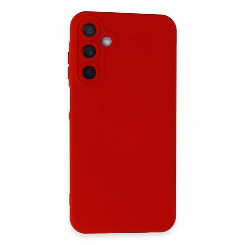 Newface Samsung Galaxy A05S Kılıf Nano içi Kadife Silikon - Kırmızı Newface Samsung Galaxy A05S Kılıf Nano içi Kadife Silikon - Kırmızı
