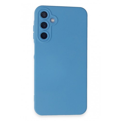 Newface Samsung Galaxy A05S Kılıf Nano içi Kadife Silikon - Mavi Newface Samsung Galaxy A05S Kılıf Nano içi Kadife Silikon - Mavi