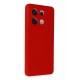 Newface Xiaomi Poco X6 Kılıf Nano içi Kadife Silikon - Kırmızı Newface Xiaomi Poco X6 Kılıf Nano içi Kadife Silikon - Kırmızı