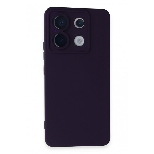 Newface Xiaomi Poco X6 Kılıf Nano içi Kadife Silikon - Mor Newface Xiaomi Poco X6 Kılıf Nano içi Kadife Silikon - Mor