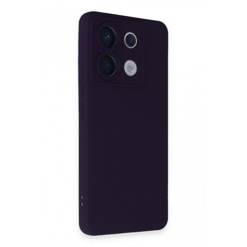 Newface Xiaomi Poco X6 Kılıf Nano içi Kadife Silikon - Mor Newface Xiaomi Poco X6 Kılıf Nano içi Kadife Silikon - Mor