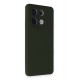 Newface Xiaomi Poco X6 Kılıf Nano içi Kadife Silikon - Koyu Yeşil Newface Xiaomi Poco X6 Kılıf Nano içi Kadife Silikon - Koyu Yeşil