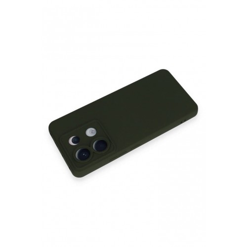 Newface Xiaomi Poco X6 Kılıf Nano içi Kadife Silikon - Koyu Yeşil Newface Xiaomi Poco X6 Kılıf Nano içi Kadife Silikon - Koyu Yeşil