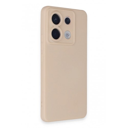 Newface Xiaomi Poco X6 Kılıf Nano içi Kadife Silikon - Pudra Newface Xiaomi Poco X6 Kılıf Nano içi Kadife Silikon - Pudra