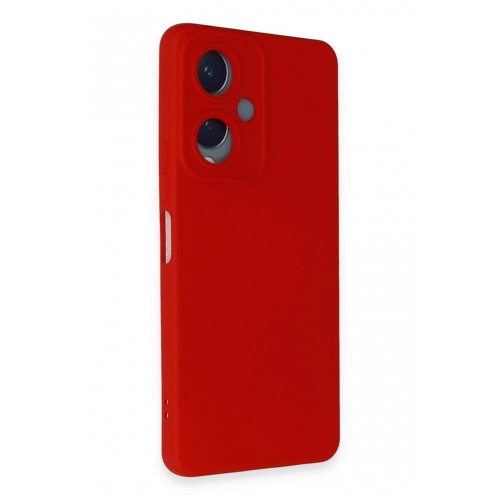 Newface Vivo Y17S Kılıf Nano içi Kadife Silikon - Kırmızı Newface Vivo Y17S Kılıf Nano içi Kadife Silikon - Kırmızı