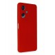 Newface Vivo Y17S Kılıf Nano içi Kadife Silikon - Kırmızı Newface Vivo Y17S Kılıf Nano içi Kadife Silikon - Kırmızı