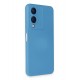 Newface Vivo Y17S Kılıf Nano içi Kadife Silikon - Mavi Newface Vivo Y17S Kılıf Nano içi Kadife Silikon - Mavi