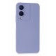Newface Vivo Y17S Kılıf Nano içi Kadife Silikon - Lila Newface Vivo Y17S Kılıf Nano içi Kadife Silikon - Lila