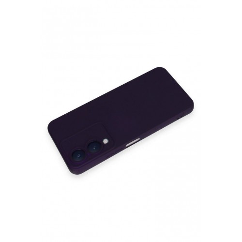 Newface Vivo Y17S Kılıf Nano içi Kadife Silikon - Mor Newface Vivo Y17S Kılıf Nano içi Kadife Silikon - Mor