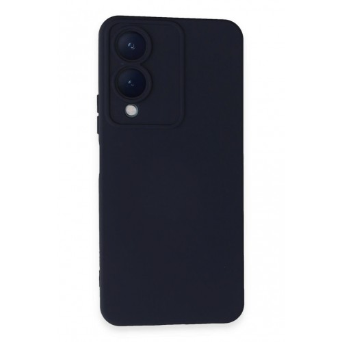 Newface Vivo Y17S Kılıf Nano içi Kadife Silikon - Lacivert Newface Vivo Y17S Kılıf Nano içi Kadife Silikon - Lacivert