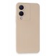 Newface Vivo Y17S Kılıf Nano içi Kadife Silikon - Pudra Newface Vivo Y17S Kılıf Nano içi Kadife Silikon - Pudra