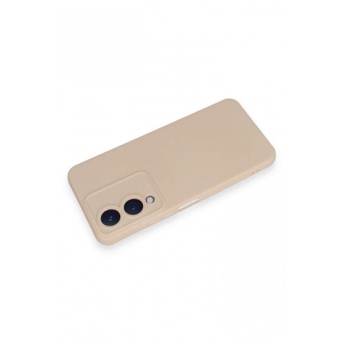 Newface Vivo Y17S Kılıf Nano içi Kadife Silikon - Pudra Newface Vivo Y17S Kılıf Nano içi Kadife Silikon - Pudra