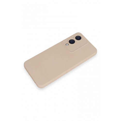 Newface Vivo Y17S Kılıf Nano içi Kadife Silikon - Pudra Newface Vivo Y17S Kılıf Nano içi Kadife Silikon - Pudra