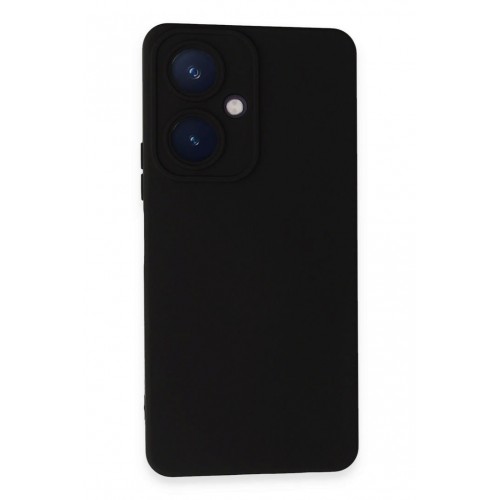 Newface Vivo Y27 Kılıf Nano içi Kadife Silikon - Siyah Newface Vivo Y27 Kılıf Nano içi Kadife Silikon - Siyah