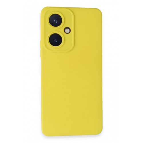 Newface Vivo Y27 Kılıf Nano içi Kadife Silikon - Sarı Newface Vivo Y27 Kılıf Nano içi Kadife Silikon - Sarı