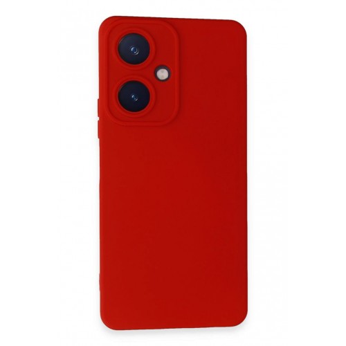 Newface Vivo Y27 Kılıf Nano içi Kadife Silikon - Kırmızı Newface Vivo Y27 Kılıf Nano içi Kadife Silikon - Kırmızı