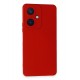 Newface Vivo Y27 Kılıf Nano içi Kadife Silikon - Kırmızı Newface Vivo Y27 Kılıf Nano içi Kadife Silikon - Kırmızı