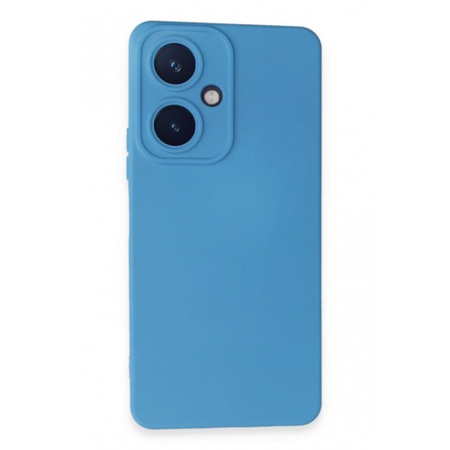 Newface Vivo Y27 Kılıf Nano içi Kadife Silikon - Mavi Newface Vivo Y27 Kılıf Nano içi Kadife Silikon - Mavi