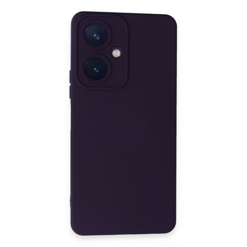 Newface Vivo Y27 Kılıf Nano içi Kadife Silikon - Mor Newface Vivo Y27 Kılıf Nano içi Kadife Silikon - Mor