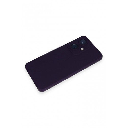 Newface Vivo Y27 Kılıf Nano içi Kadife Silikon - Mor Newface Vivo Y27 Kılıf Nano içi Kadife Silikon - Mor