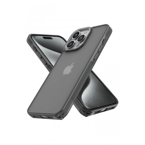 Newface iPhone 14 Pro Kılıf Elegant Kapak - Titan Gri Newface iPhone 14 Pro Kılıf Elegant Kapak - Titan Gri