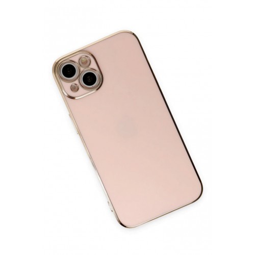 Newface iPhone 15 Kılıf Volet Silikon - Pembe Newface iPhone 15 Kılıf Volet Silikon - Pembe