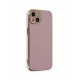 Newface iPhone 15 Kılıf Volet Silikon - Mor Newface iPhone 15 Kılıf Volet Silikon - Mor
