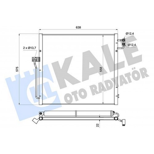 KLIMA RADYATORU MERCEDES W166 X166 C292 KLIMA RADYATORU MERCEDES W166 X166 C292