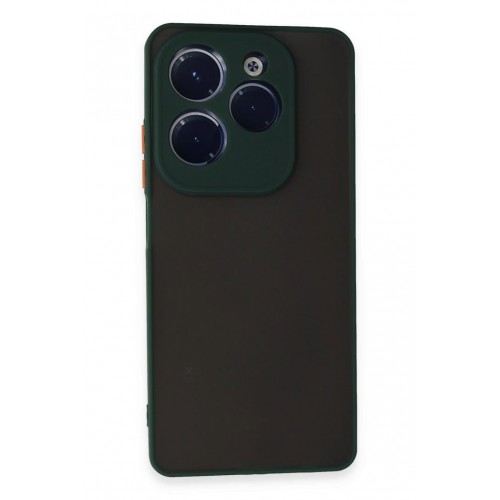 Newface İnfinix Hot 40 Pro Kılıf Montreal Silikon Kapak - Yeşil Newface İnfinix Hot 40 Pro Kılıf Montreal Silikon Kapak - Yeşil