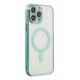 Newface iPhone 14 Pro Max Kılıf Magneticsafe Lazer Silikon - Haki Yeşil Newface iPhone 14 Pro Max Kılıf Magneticsafe Lazer Silikon - Haki Yeşil