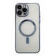 Newface iPhone 14 Pro Max Kılıf Magneticsafe Lazer Silikon - Sierra Blue Newface iPhone 14 Pro Max Kılıf Magneticsafe Lazer Silikon - Sierra Blue